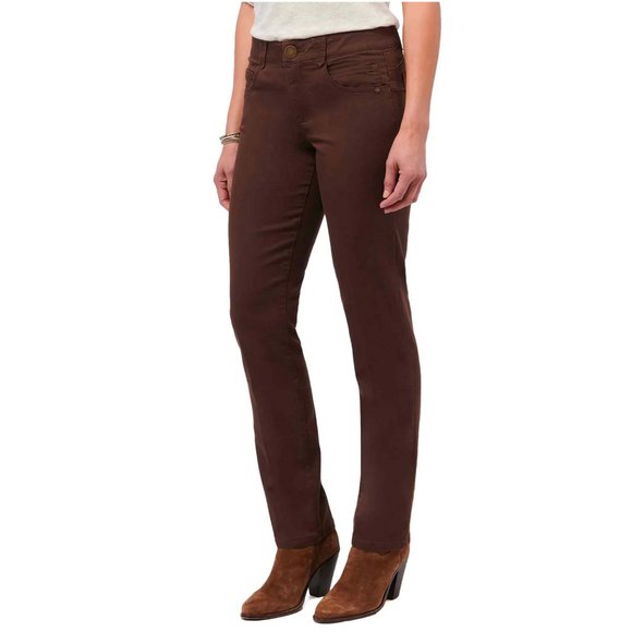Lilly Pulitzer Denim - Palm Beach Garment Dye Chocolate Brown Boot Cut Jeans